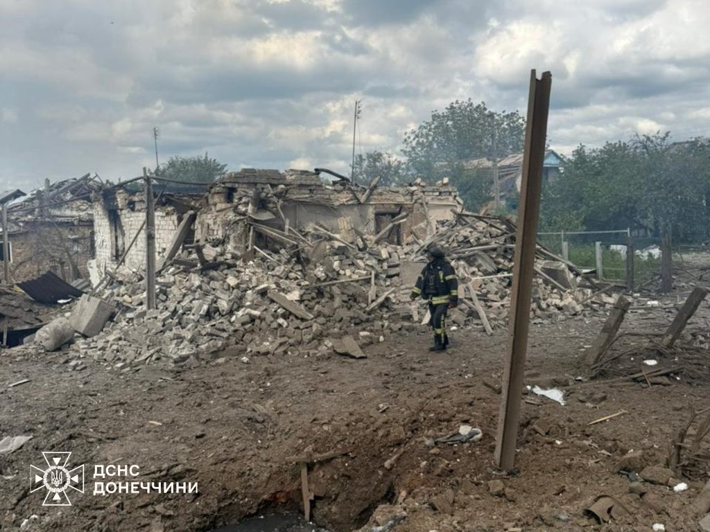 обстрелы донетчины