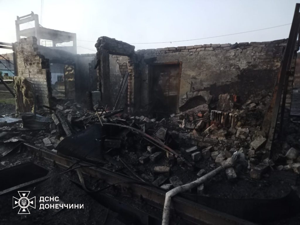обстрелы донетчины