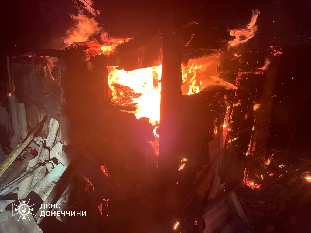 обстрелы константиновки