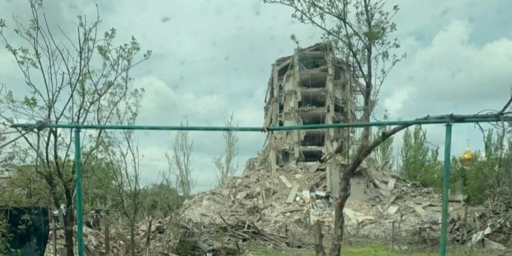 За пол мая в Покровске погибли 10 горожан, а еще 19 были ранены