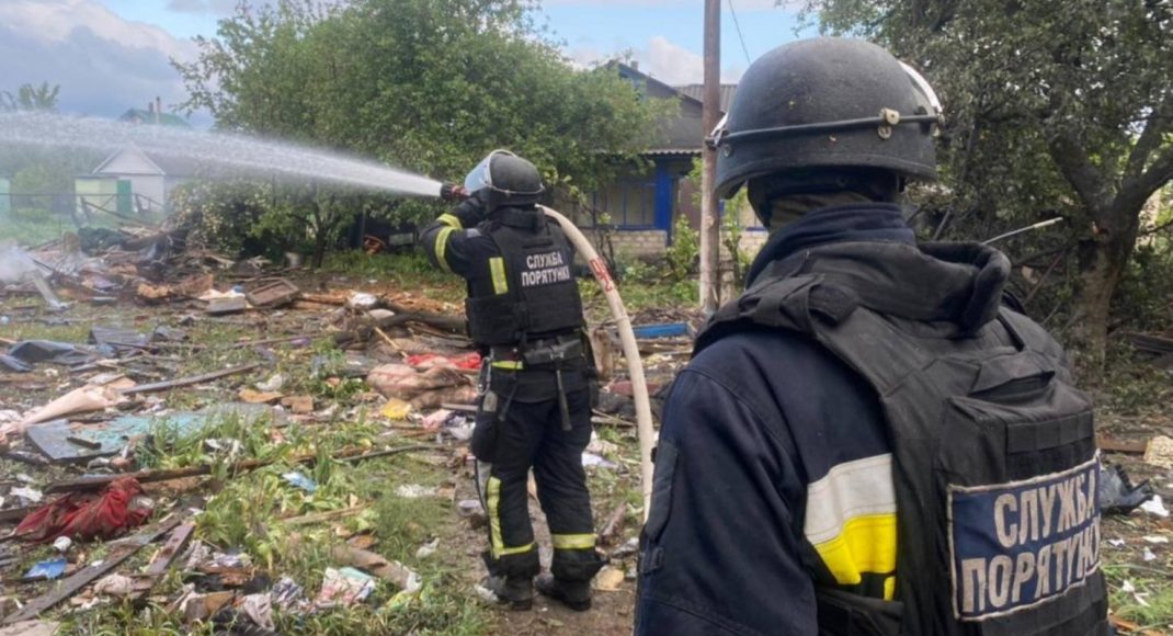 У Добропільській громаді вогнеборці ліквідували 2 пожежі (фото)