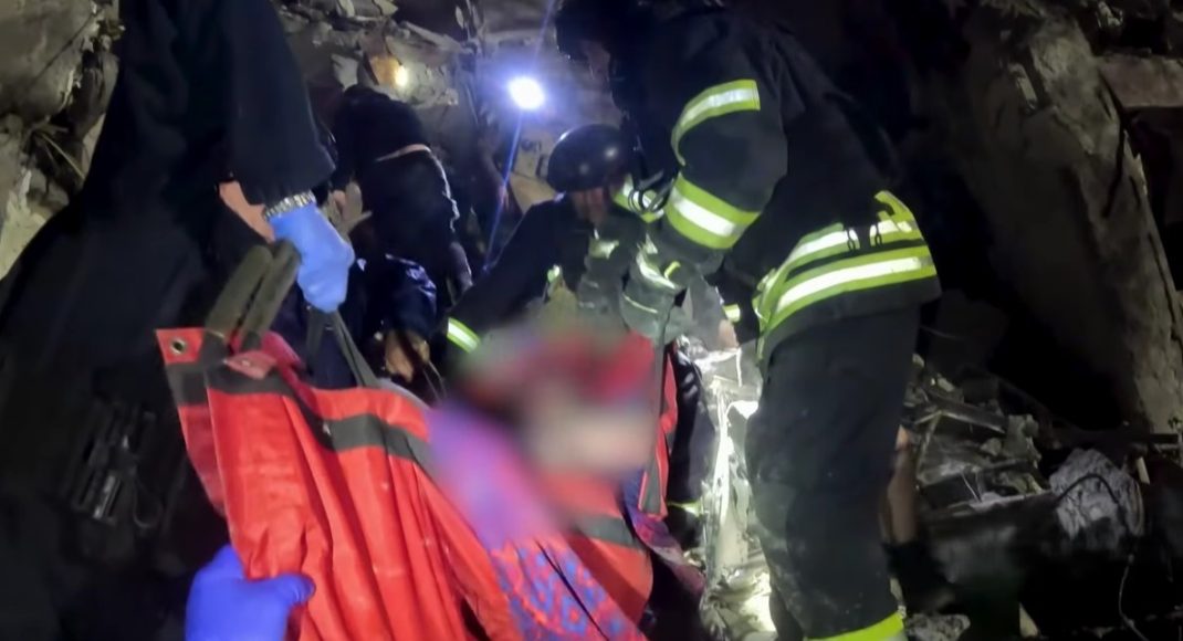 У поліції показали перші хвилини після вчорашнього удару в Костянтинівці (відео)