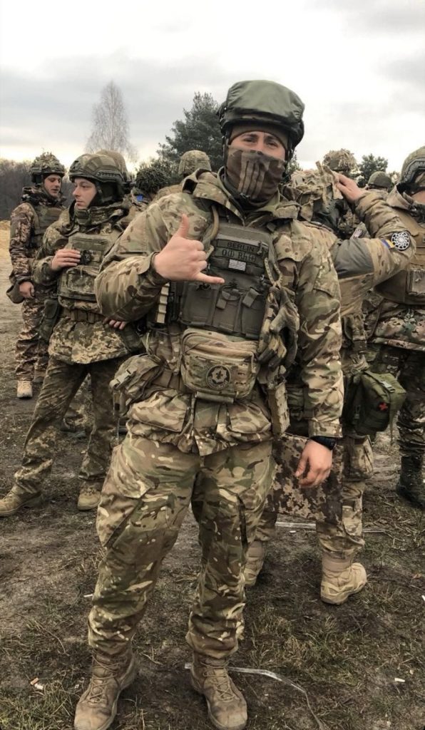 Євгеній “Берлін” Гудименко на службі