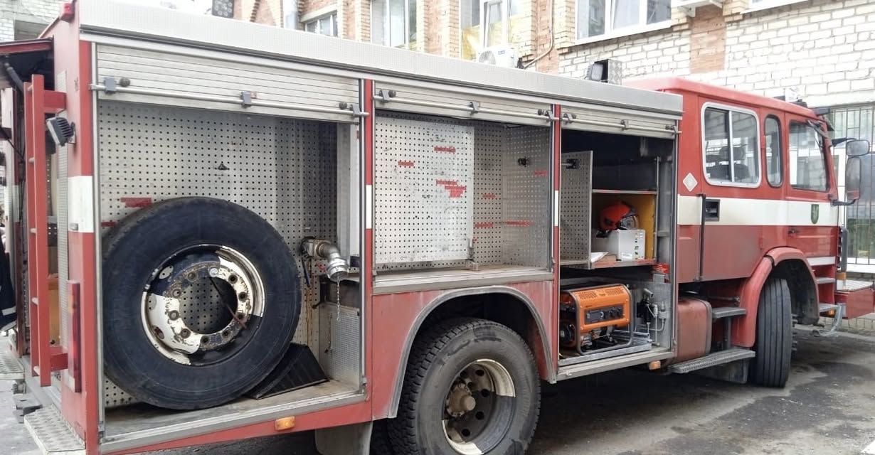 Краматорська громада отримала сучасний пожежний автомобіль від міжнародних партнерів
