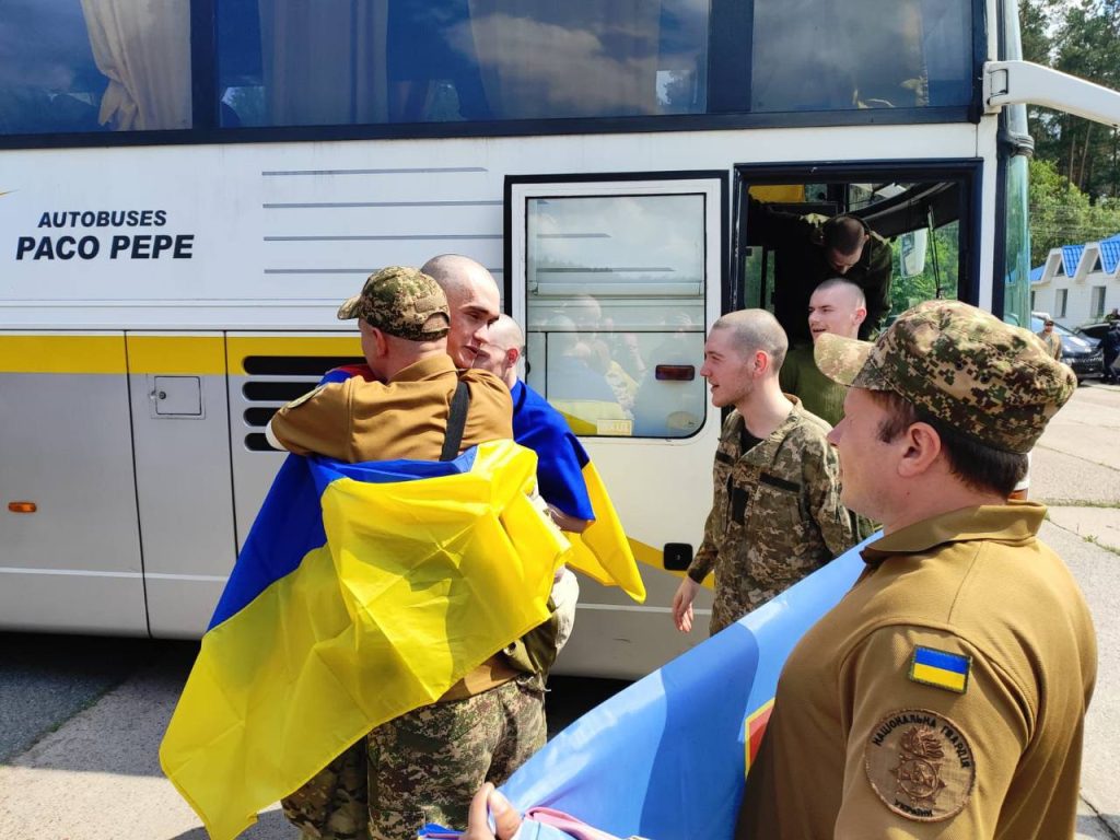 Україна розпочала обмін полоненими, який триватиме в декілька етапів