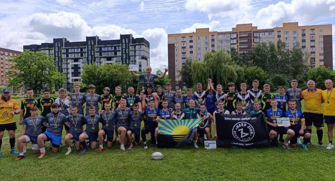 Збірна Донеччини стала срібним призером юніорського чемпіонату України з тач-регбіліг