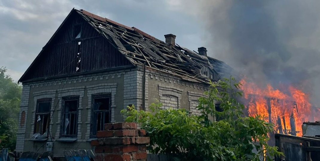 По меньшей мере 36 гражданских объектов подверглись разрушениям из-за российских обстрелов Донетчины (фото)