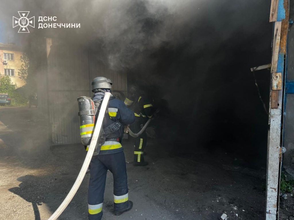 пожежі на Донеччині